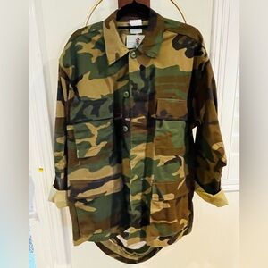 Classic Camo Utility Jacket - Green/Brown